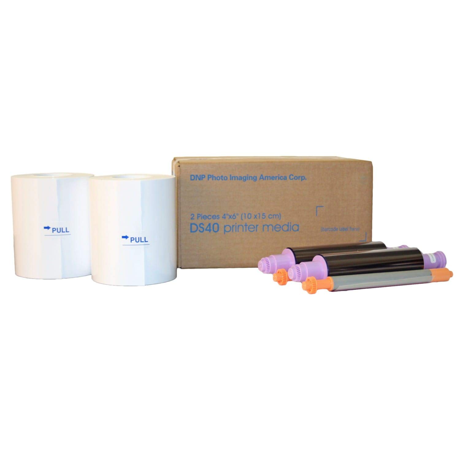 MediaSet 10x15 OHNE RÜCKSEITENAUFDRUCK für Kioskprinter DNP DS-40