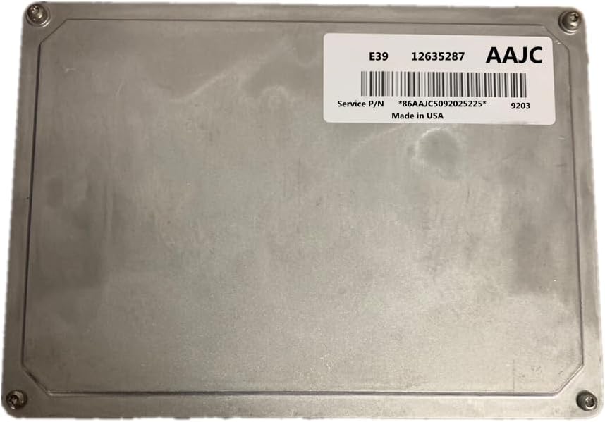 Car Engine Computer ECU Controller Module for Cadillac Buick GL8 Original 12635287 E39