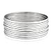 Women's Stainless Steel 9-Piece Stackable Bangle Bracelets
