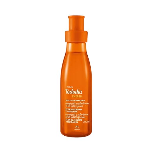 Body Splash TodoDia Flor de Gengibre e Tangerina 200ml