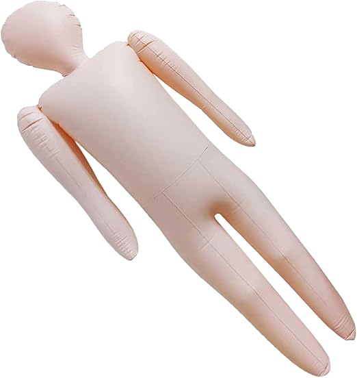 Inflatable Mannequin Full Body, 59 Inch Full Size Blow Up