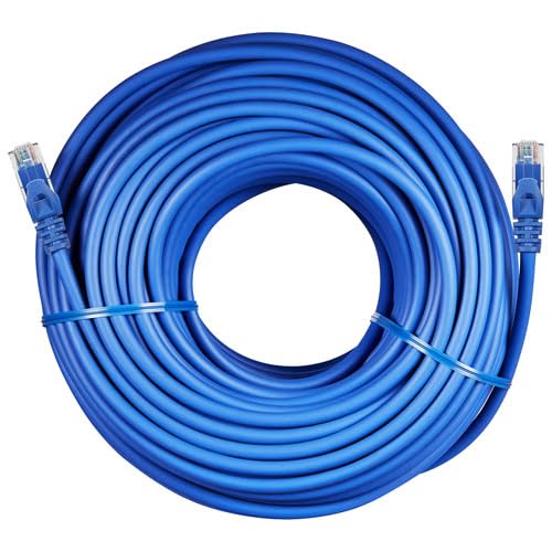 INSIGNIA Ethernet Connectivity & Network Adapter Series – USB 3.0 to RJ45, USB-C to RJ45, Cat-6 & Cat-7 High-Speed Cables for PC, Laptop, Router, Gaming (50 ft Cat-6 Ethernet Cable (Grey)) image 5