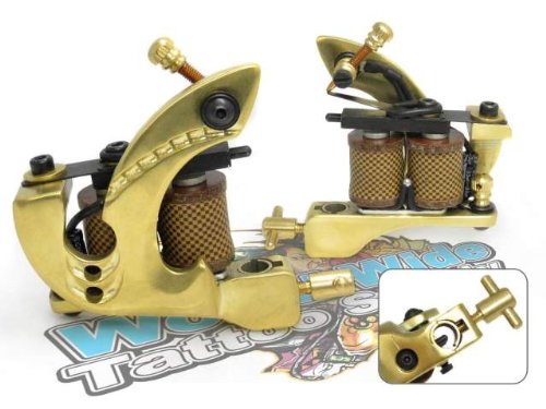 Damascus Steel Tattoo Machine "THUNDER" Shader