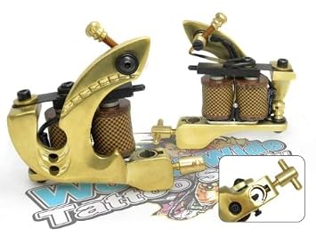 Damascus Steel Tattoo Machine "THUNDER" Shader