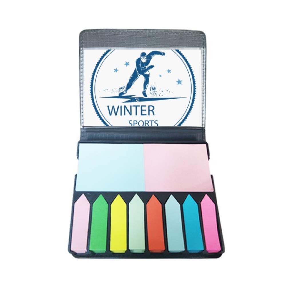 Costume de ski d'hiver sport avec marqueur de page auto-collant coloré - 5