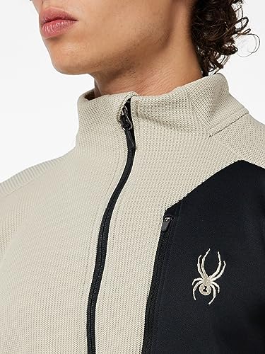 Image of Spyder Men's Bandit Hybrid Full Zip Mid Layer Jacket