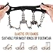 Karlak 32-Tooth Ice Claw Stainless Steel -Slip Shoe Cover Snow -Slip Device -Slip Chain