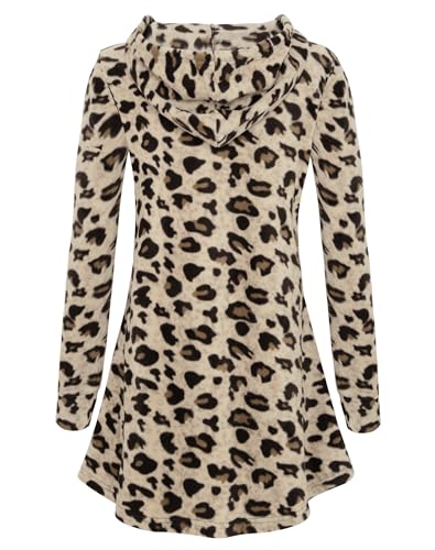 Image of Miusey Womens Zip Up Long Hoodie Jacket Lightweight Tunic Sweatshirt Open Front Cardigan