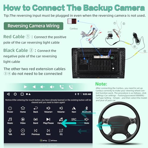 Radio Android táctil 9 pulgadas para Ford Fusion 2009-2012 miniatura 7