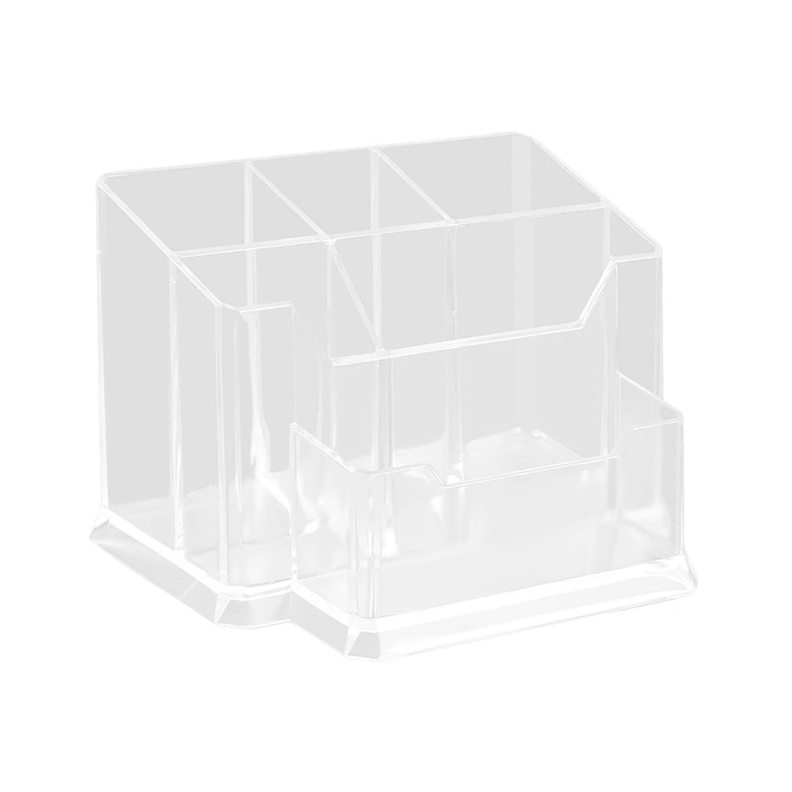 Support pour Cartes de Visite en Acrylique Transparent pour Bureau avec Râtelier de Bureau et Présentoir de Cartes de Nom pour Réceptions d'Hôtel, 5 pièces