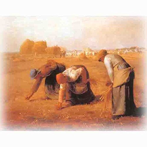Amazon.co.jp: 名画額縁/フレームセット 〔F6AS〕 ミレー 「落穂拾い