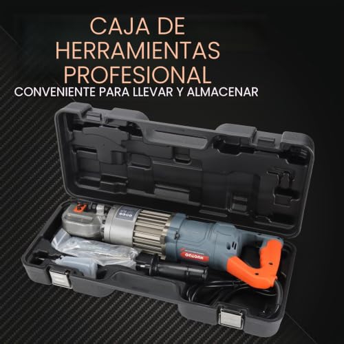 Miniatura 7 de Huotuo 4-16mm Cortadora De Varillas De Refuerzo Hidráulica Eléctrica 1-1.5s Velocidad De Refuerzo Corte Cortadora De Varilla Portátil Cortadora De Varilla Refuerzo 5 8 1000w 120v 60hz Rc16a