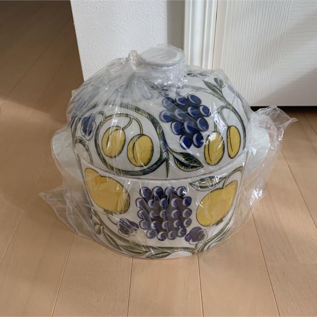 アラビア　パラティッシ　スープチューリン アラビア（ARABIA） パラティッシ イエロー チューリン（ふた付