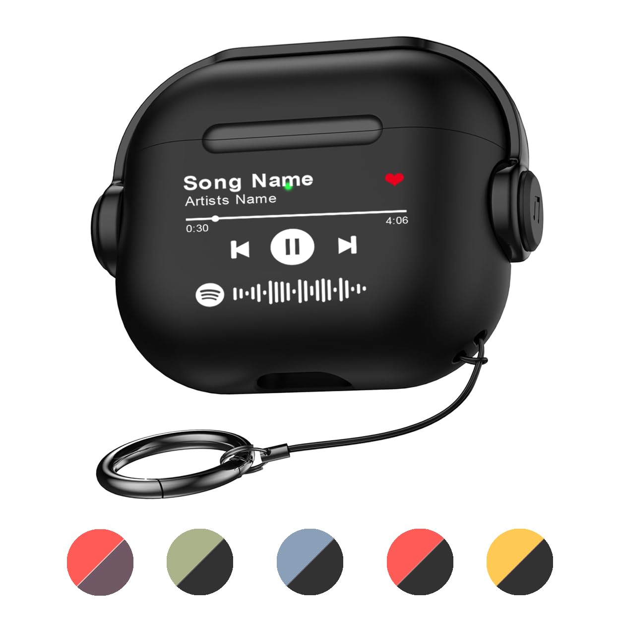 Amazon.com: Custom Spotify Designed Earphone Case for Airpods 4 th