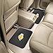 FANMATS 12375 NBA Los Angeles Lakers Back Row Utility Car Mats - 2 Piece Set, 14in. x 17in., All Weather Protection, Universal Fit, Deep Resevoir Design, Molded Team Logo