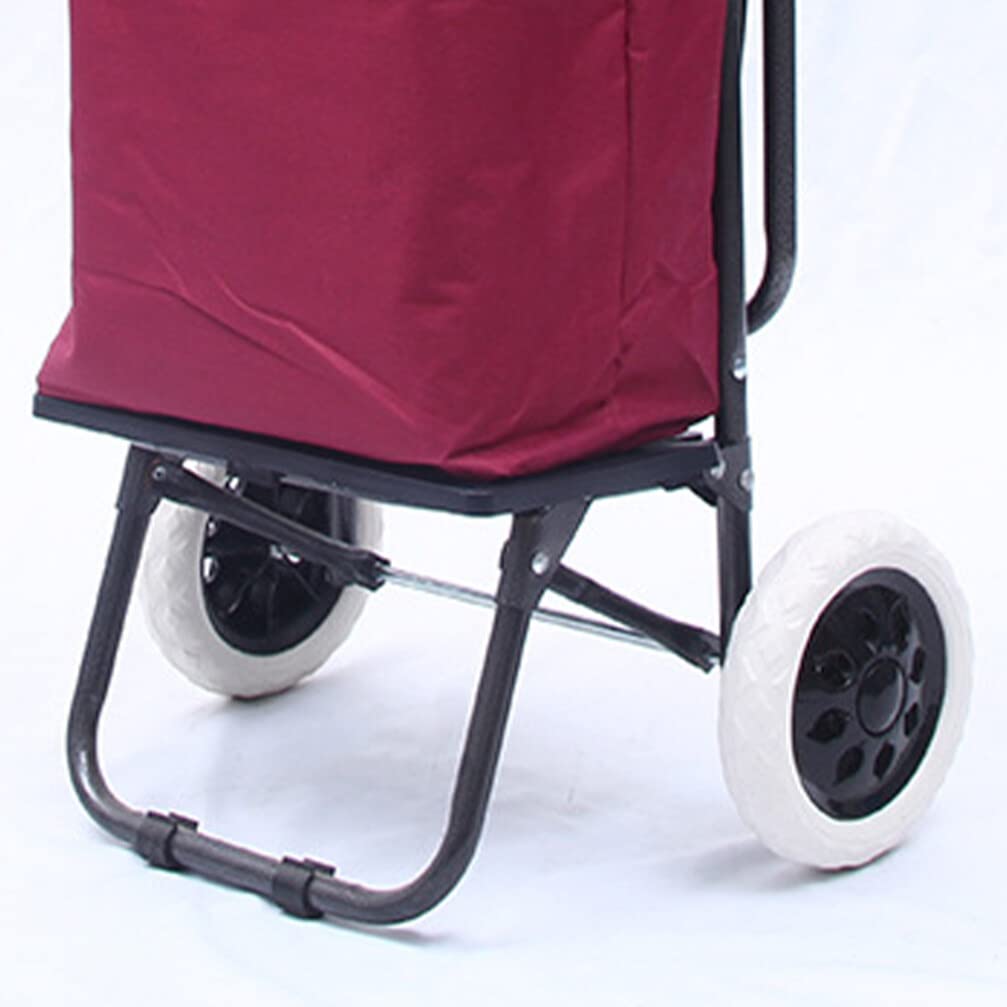 2 Ruote Di Ricambio Per Carrello Spesa Trolley - Diametro 16 Cm In Gomma Schiuma Blu