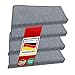 Produktbild Floordirekt 15x Treppenstufen Matten, Stufenmatten innen für Treppe, Treppenteppich, selbstklebend, Teppich für Treppenstufen, Treppenschutz, Stufenteppich (London,Hellgrau, 65x23 cm, Rechteckig)