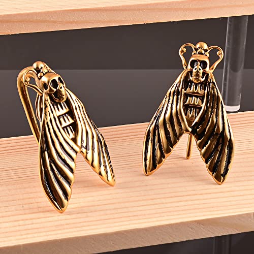 Buy Atomhole 1 Pair Bugs Design Ear Weight Hanger for Stretchched Ears Heavy Dangle Gauge for