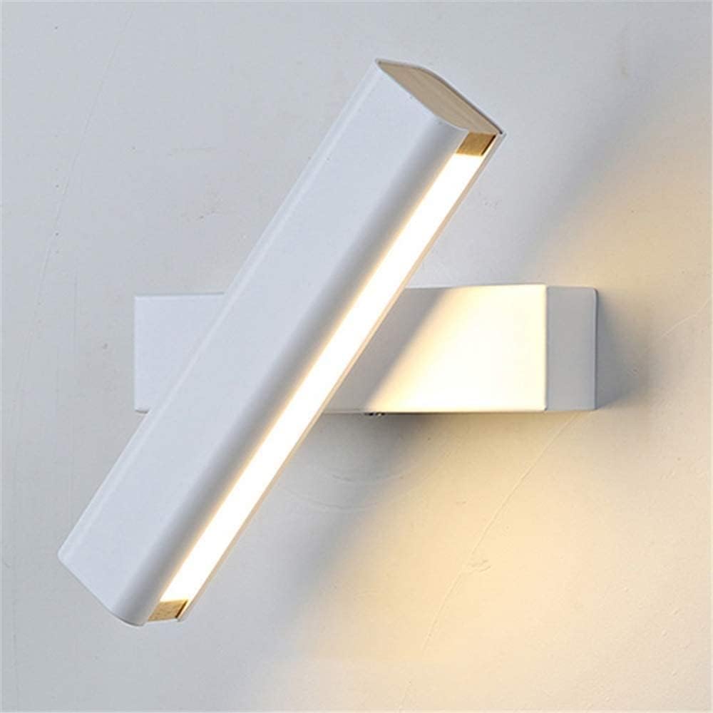 HYJAUSXB European wall Light - Wall Lamp Bedroom Bedside Rotatable Background LED Indoor Solid Lamp, Pendant
