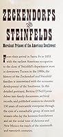 Zeckendorfs and Steinfelds: Merchant Princes of the American Southwest 0910037493 Book Cover