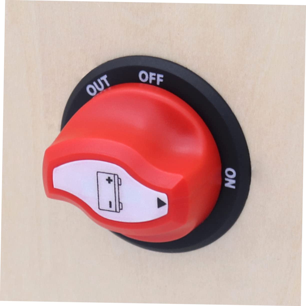HANABASS 3pezzi Interruttore Disconnessione Batteria Per Camper e Barche Accessorio Resistente Veicoli Utv e Atv Design off Protezione Perdite e Corrosione