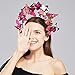 Coucoland Diadema con diseño de mariposas, para mujer, flores, mariposas, tocado para...