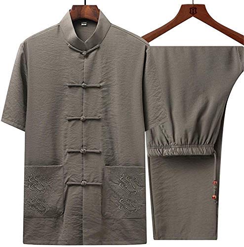 Vêtements d'arts martiaux amples pour homme adepte du Wing Chun