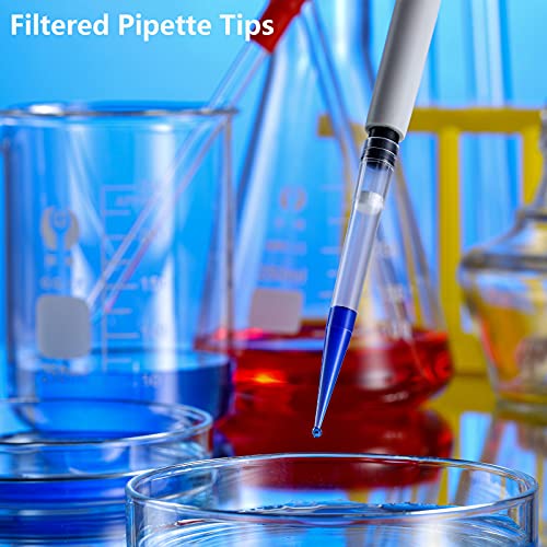 Pipettes universelles longues 1000 ul sans DNase RNase boîte de 8 unités