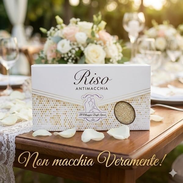 Riso Bianco 500 g per Spositure Ripristinabile - Fatroppa Italia