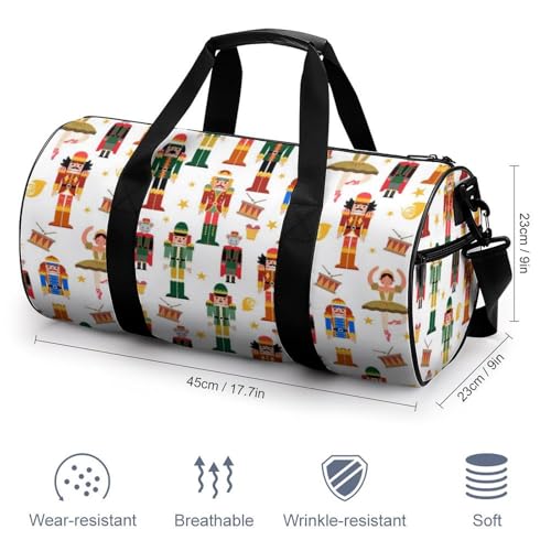 Funny Gym Bag Waterproof Sports Duffel Bag Lightweight Travel Handbag Overnight Weekender Bag2