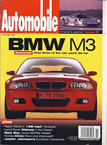Automobile Magazine (November 2000)