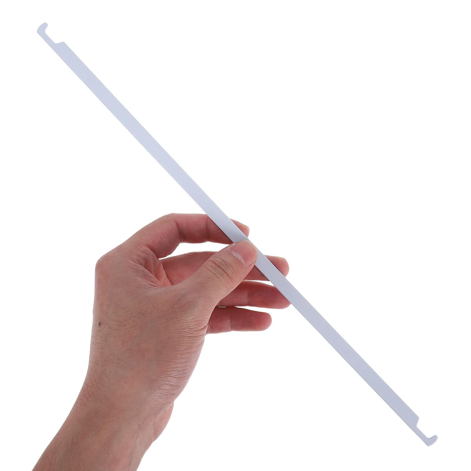 Riel para Archivos Colgantes de Metal Blanco 32,5cm 50 Piezas