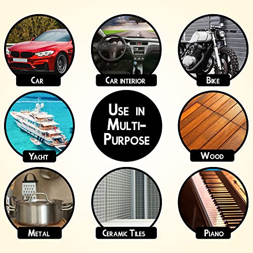 Primevertik Buffing Pads 11 Pcs – 3 Inch Buffing Sponge Foam, Woolen Polishing Pad, Drill Adapter & Suction Cup Kit For Car Polishing, Waxing, Compounding & Sealing Glazes For Automative #TOP5