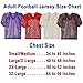 Adams Adult Football Jerseys, Porthole Mesh Practice Jersey with Dazzle Shoulders and Elastic Sleeves, Kelly Green, Large/X-Large