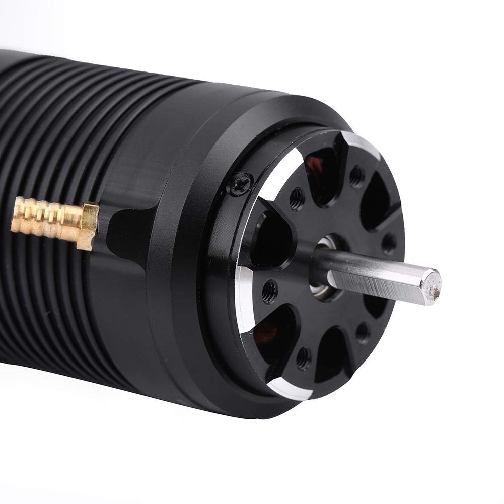 RC Motor, 3680 1800KV Motor mit RM7258 Wasserkühlung Jack Combo Teil Zubehör für 100cm RC Boot Haltbarkeit Hochtemperaturbeständigkeit