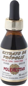 2 Pack of Polenectar Brazil Premium Bee Propolis Extract Wax Free 60 (30ml)