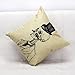 Rumas Skull Pillow Case Sofa Waist Throw Cushion Cover Home Decor