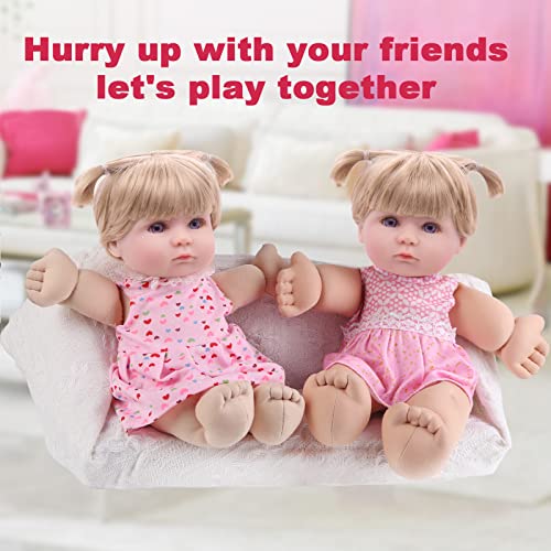 12 Sets Baby Doll Clothes For 12 13 14 Inch Dolls, Alive Doll Clothes Colorful Princess Dress, Romper, Sweater Costume, Cute Alive Doll Accessories Outfits For Christmas Birthday Gift For Little Girls #TOP5