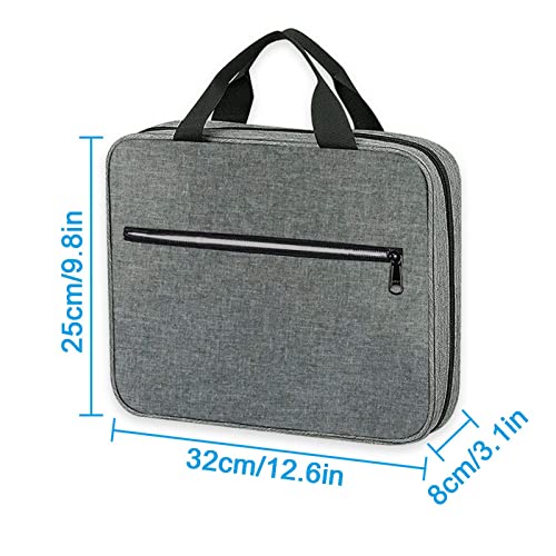 Capa da Bíblia com alças,Bolsa de Transporte da Bíblia com Bolsos - Organizador de estojo de escritu