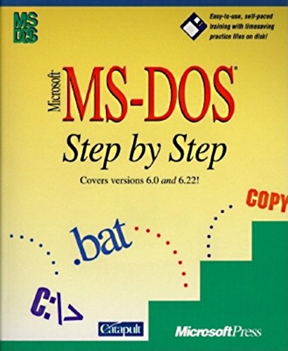Microsoft Press - Microsoft MS-DOS Step by Step: Versions 6.0 and 6.2 - -46%