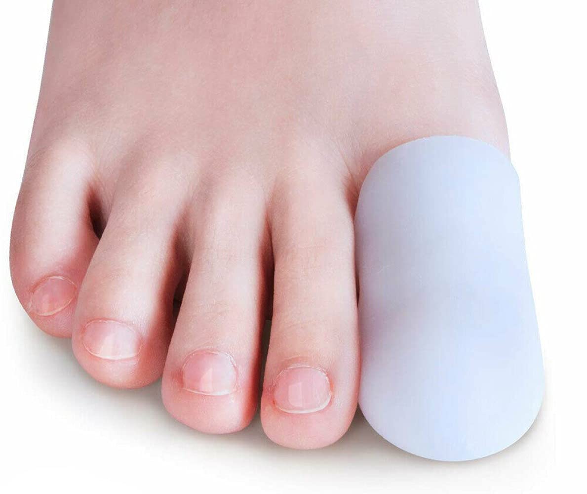 Pedimend Gel-Zehenkappe (10 Stück) – lindert Schmerzen bei Paronychie, Hühneraugen, Blasen, fehlenden Zehennägeln, eingewachsenen Zehennägeln und Schuhreibung – Unisex – Fußpflege