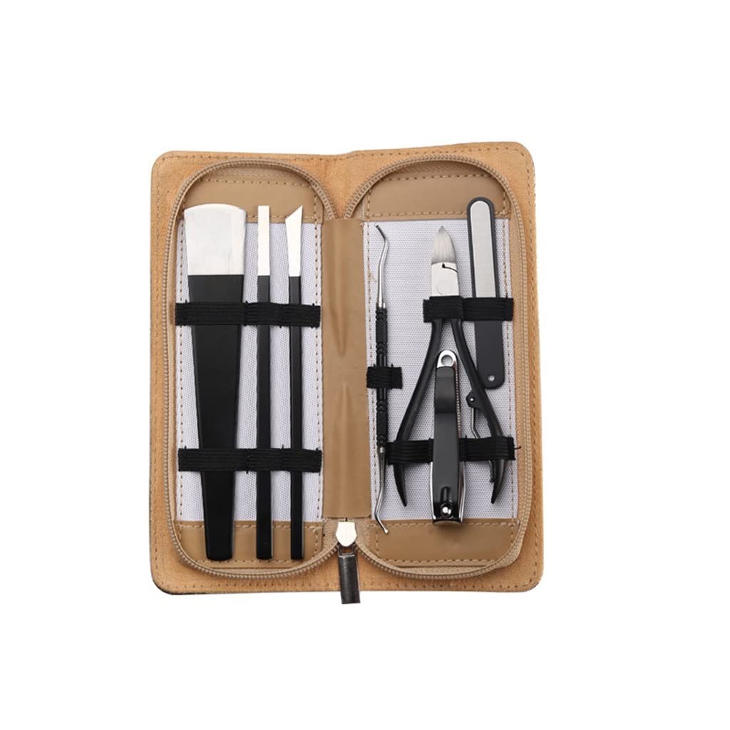 YJYJY Professional Pedicure 7 Sets Toenail Care Set Nail Clippers Manicure Kit Stainless Steel Pliers Travel