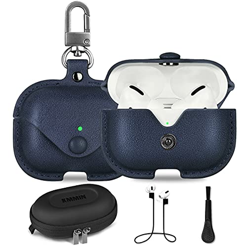 KMMIN Mini Leather Bag AirPods Pro Case,5 in 1 Airpod Pro Accessories