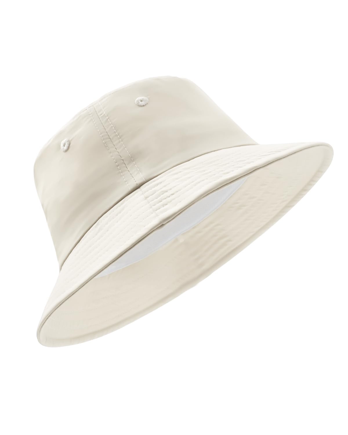 Oversize XXL Quick Dry Bucket Sun Hat,Water Repellent Fisherman Hats,Lightweight Summer Travel Hat with Detachable Chin Strap