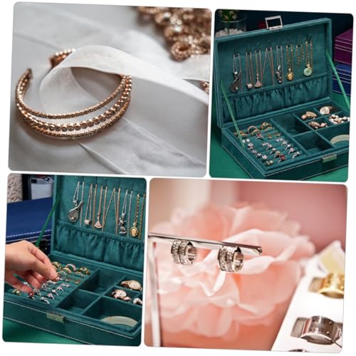 Coffret à bijoux grande capacité VALICLUD avec compartiments pour colliers - 6