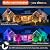 HOMINGLUX Low Voltage Landscape Lighting,Outdoor Spotlights with Foot Stake