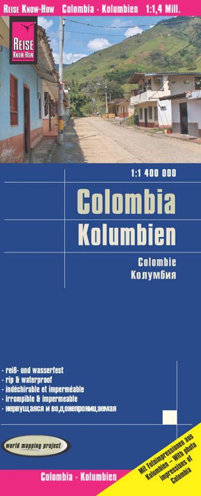 Colombia GPS: world mapping project (Colombia (1:1.400.000))