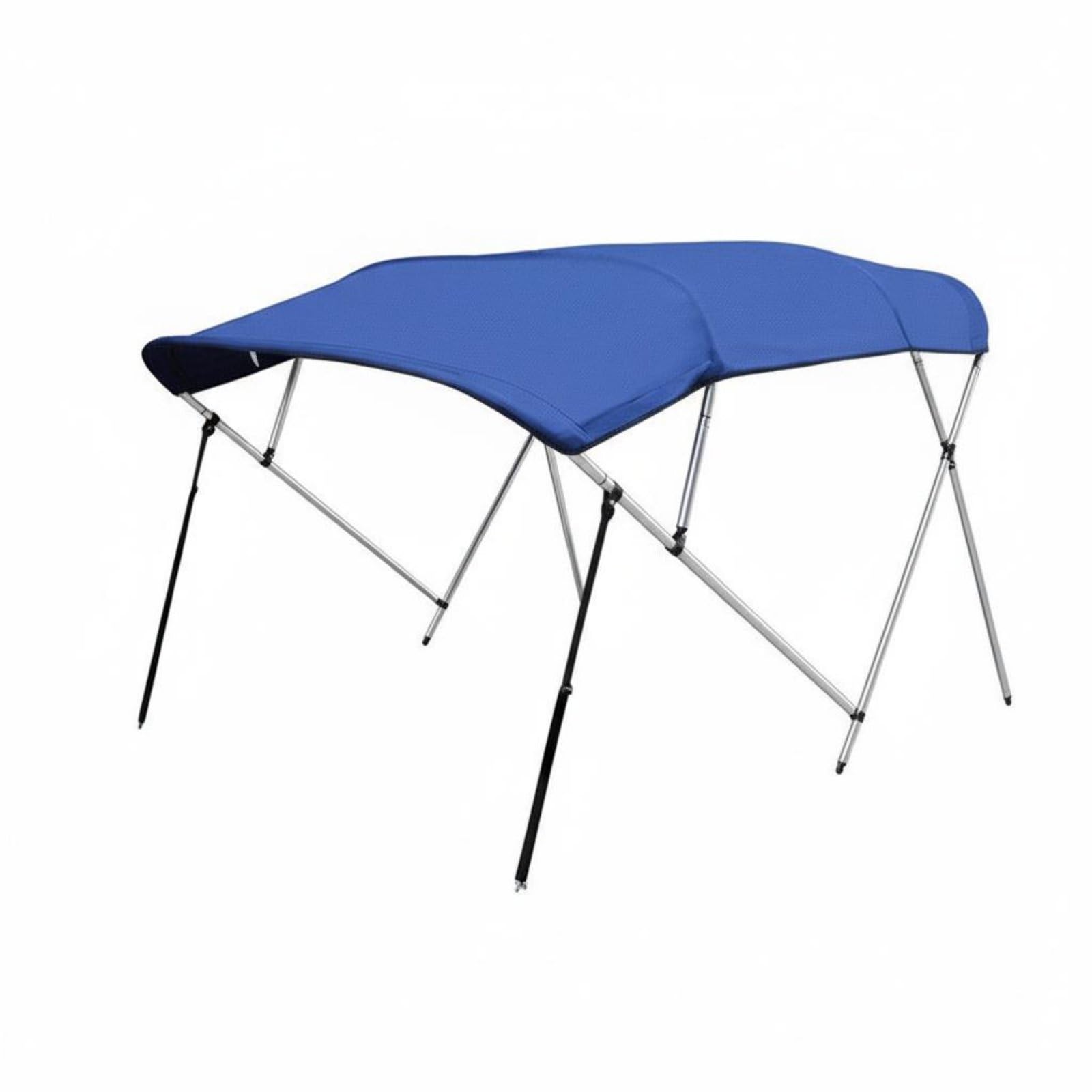 Tenda Barca Tettuccio Copertura Parasole Riparo in Oxford 600D Anti Scolorimento Impermeabile E Protettiva Dai Raggi Staffe con Viti a Mano in Nylon, 4-Beam-01