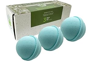 Organic Bath Bombs, Fizzy Scents