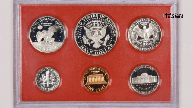 1981 Clad Proof Set Type 1 U.S. Mint Government Packaging OGP at
